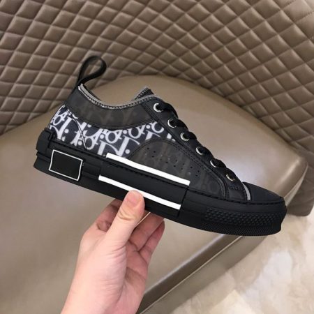 Dior B23 Black Boutique Fashion Skateboard Canvas - Image 10