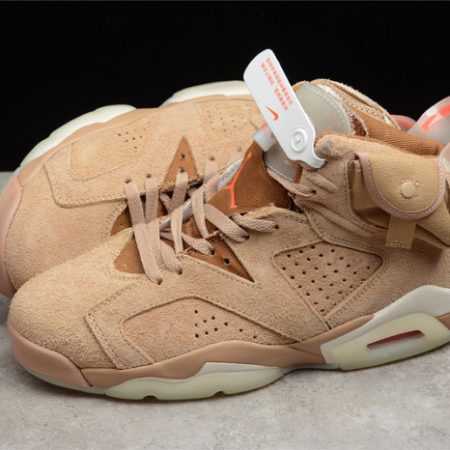 TRAVIS SCOTT X AIR JORDAN 6 BRITISH KHAKI DH0690-200 - Image 11