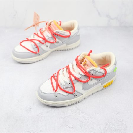 OFF WHITE X Nike Dunk SB Low The 50 NO.06 DM1602-110 - Image 5