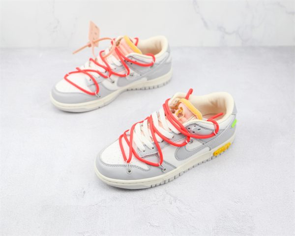 OFF WHITE X Nike Dunk SB Low The 50 NO.06 DM1602-110