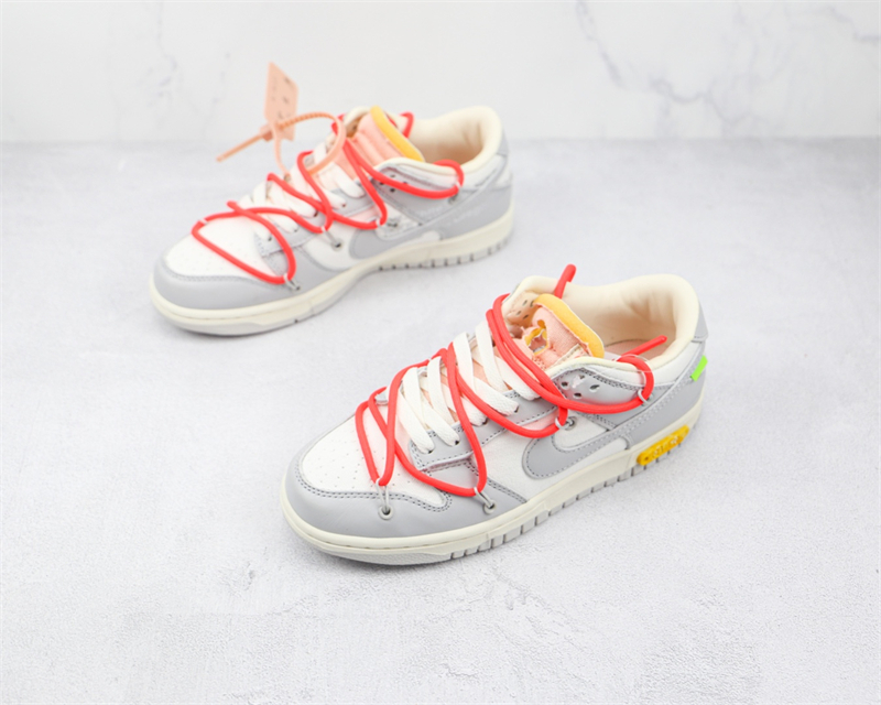 OFF WHITE X Nike Dunk SB Low The 50 NO.06 DM1602-110 - Image 5