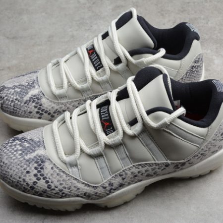 Air Jordan 11 Low Snakeskin Light Bone CD6846-002 - Image 16