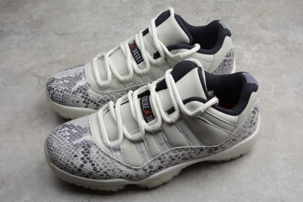 Air Jordan 11 Low Snakeskin Light Bone CD6846-002