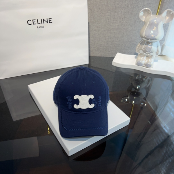 Ceiline Vintage Ripped Baseball Cap  Sunhat