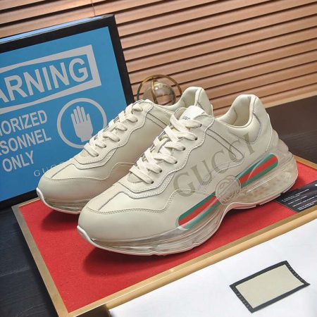 Gucci Women's Rhyton Sneakers'Vintage Logo' - Image 1