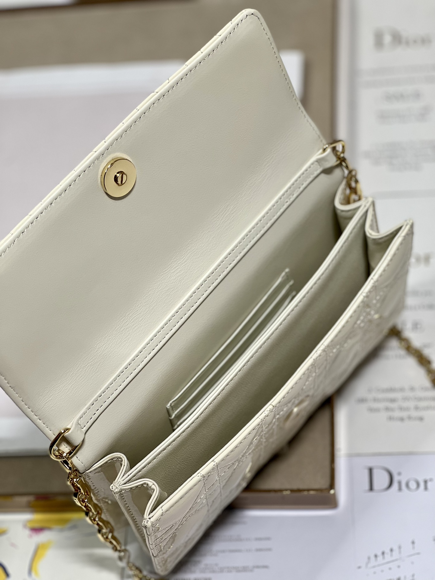 Dior Miss Mini Bag Patent Cannage Bag - Image 7