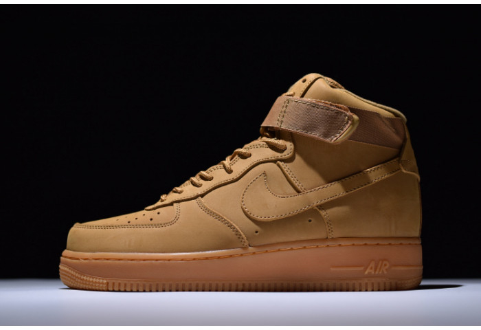 Nike AIR FORCE 1 HIGH 07 LV8 FLAX - 806403-200 - Image 1