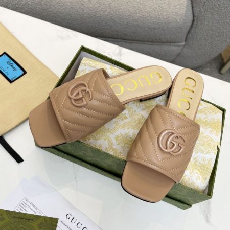 Gucci Double G Slide Sandal 619893 - Image 12