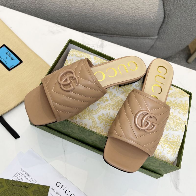Gucci Double G Slide Sandal 619893 - Image 12