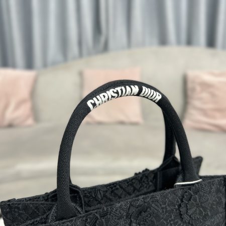 Dior Book Tote Small D-Lace Macrame - Image 6