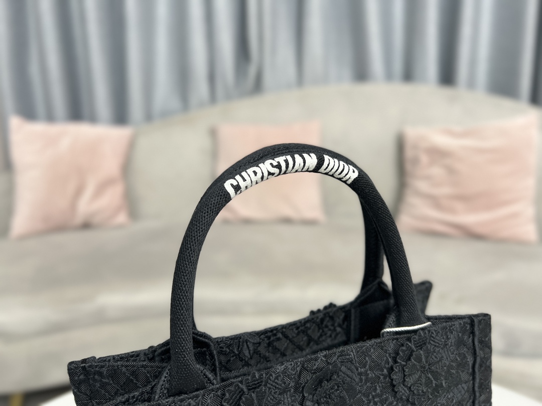 Dior Book Tote Small D-Lace Macrame - Image 6
