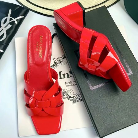 Saint Laurent Nu Pieds Slide Heels - Image 9