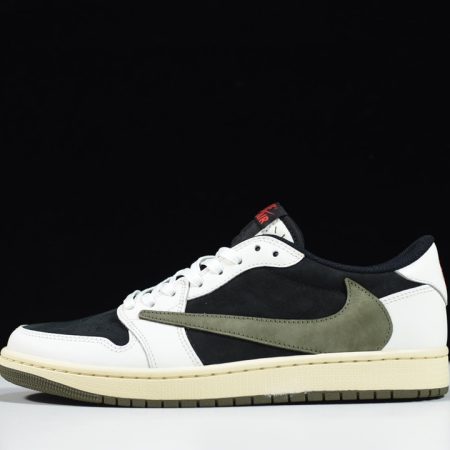 Jordan 1 Retro Low OG SP Travis Scott Olive (W) DZ4137-106 - Image 1