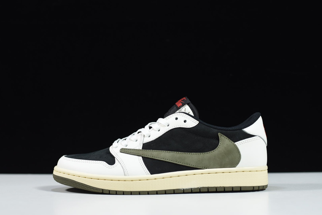 Jordan 1 Retro Low OG SP Travis Scott Olive (W) DZ4137-106 - Image 1