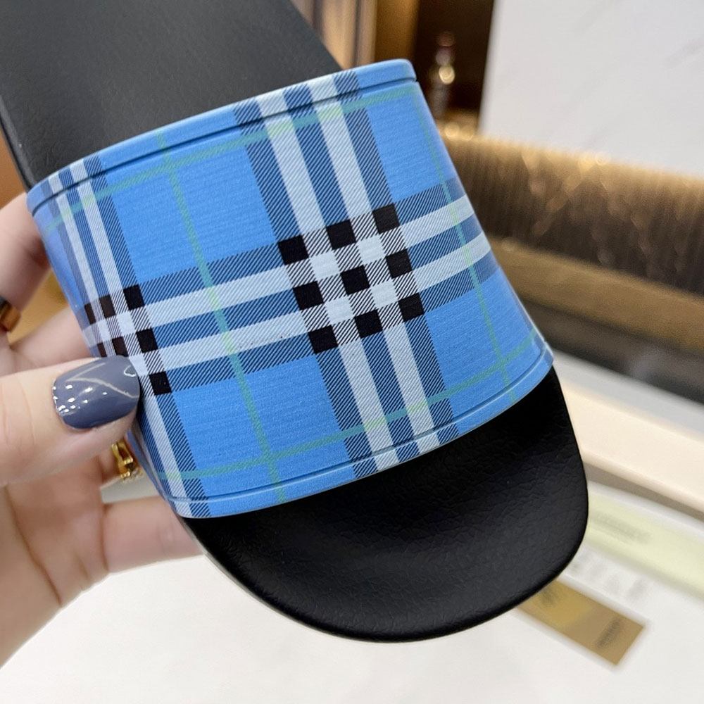 Burberry Check Printing Leisure And Comfort Shoes Sandal - Image 7