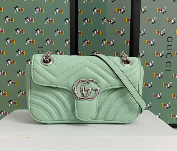 Gucci GG Marmont -Silver buckle