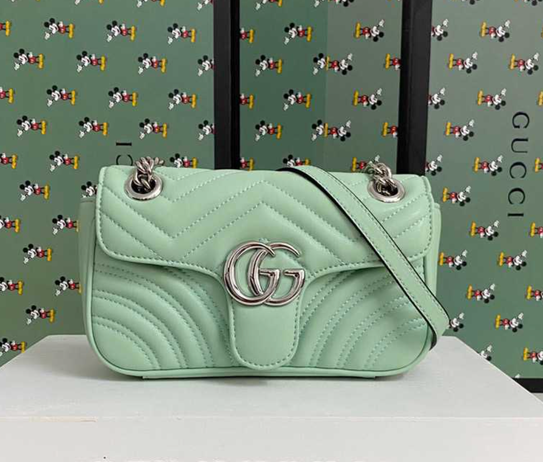 Gucci GG Marmont -Silver buckle - Image 9