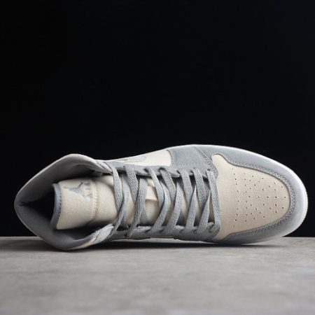 Jordan 1 Mid SE Coconut Milk Particle Grey DN4281-100 - Image 5
