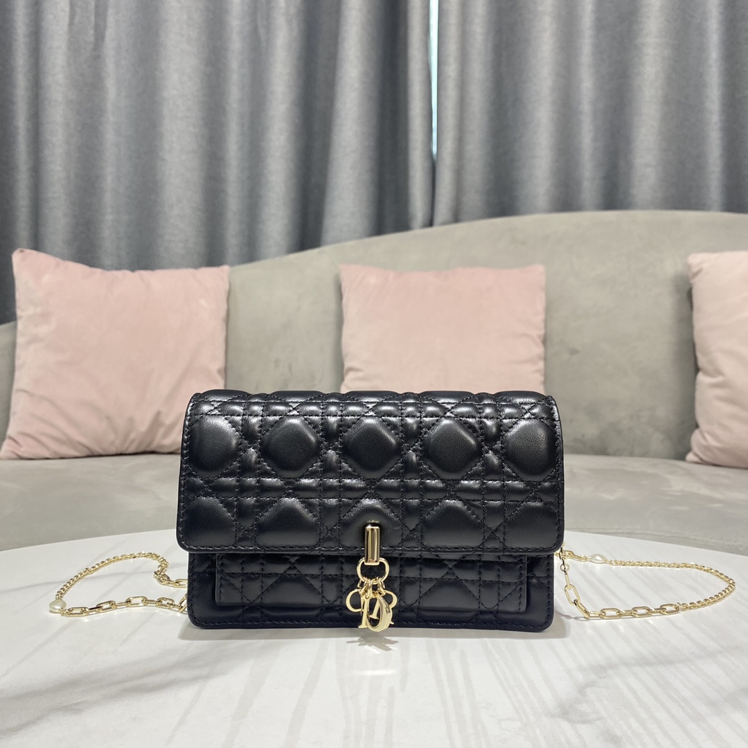 Dior Lady Dior Chain Pouch S0937ONMJ_M900 - Image 1