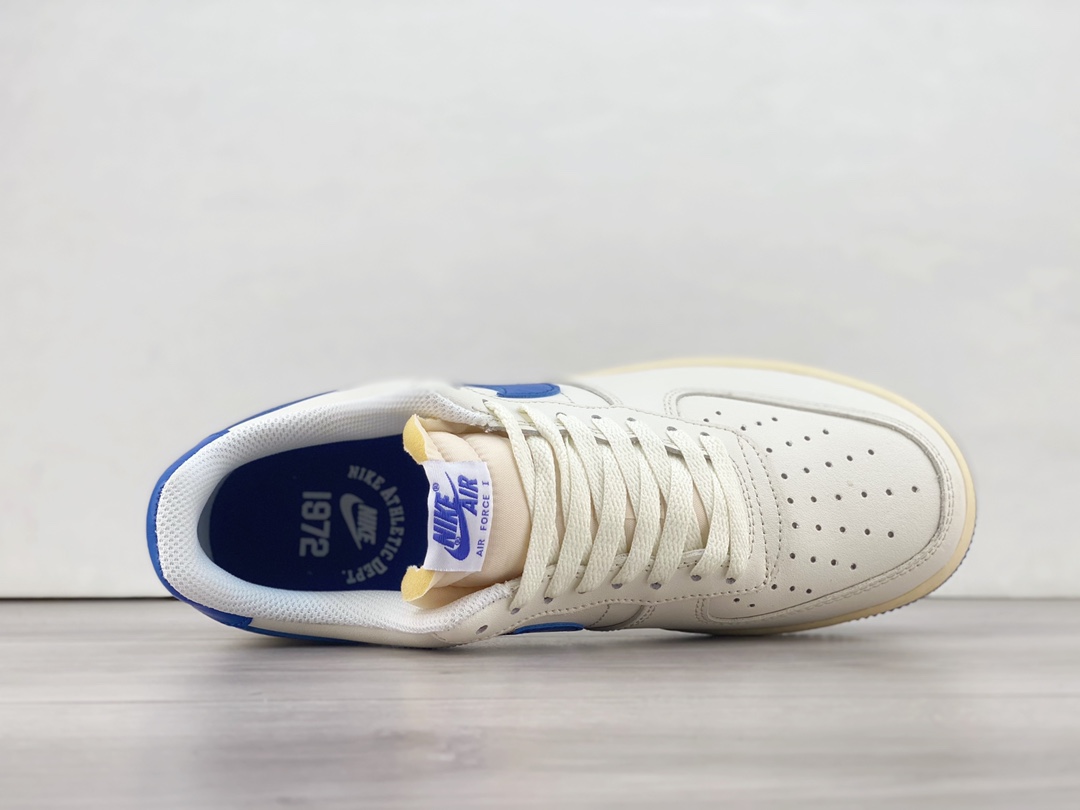 Nike Air Force White Blue - Image 7
