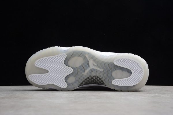 AIR Jordan 11 White Metallic Silver Vast Grey AR0715-100