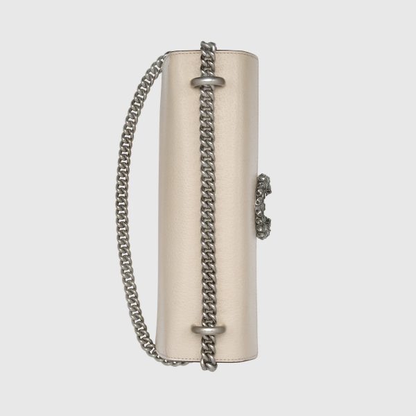 Gucci DIONYSUS White Leather Small Shoulder Bag