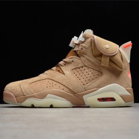 TRAVIS SCOTT X AIR JORDAN 6 BRITISH KHAKI DH0690-200 - Image 2