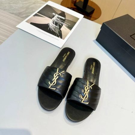 YSL Saint Laurent Gold Label Slippers - Image 2