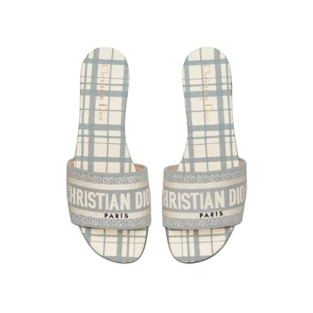 Dior DWAY Slide Slipper Sandals - Image 2
