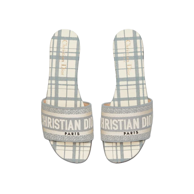 Dior DWAY Slide Slipper Sandals - Image 2