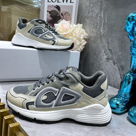 Dior B30 Dad Sneakers Green Gray (AA Normal Quality Version) - Image 7