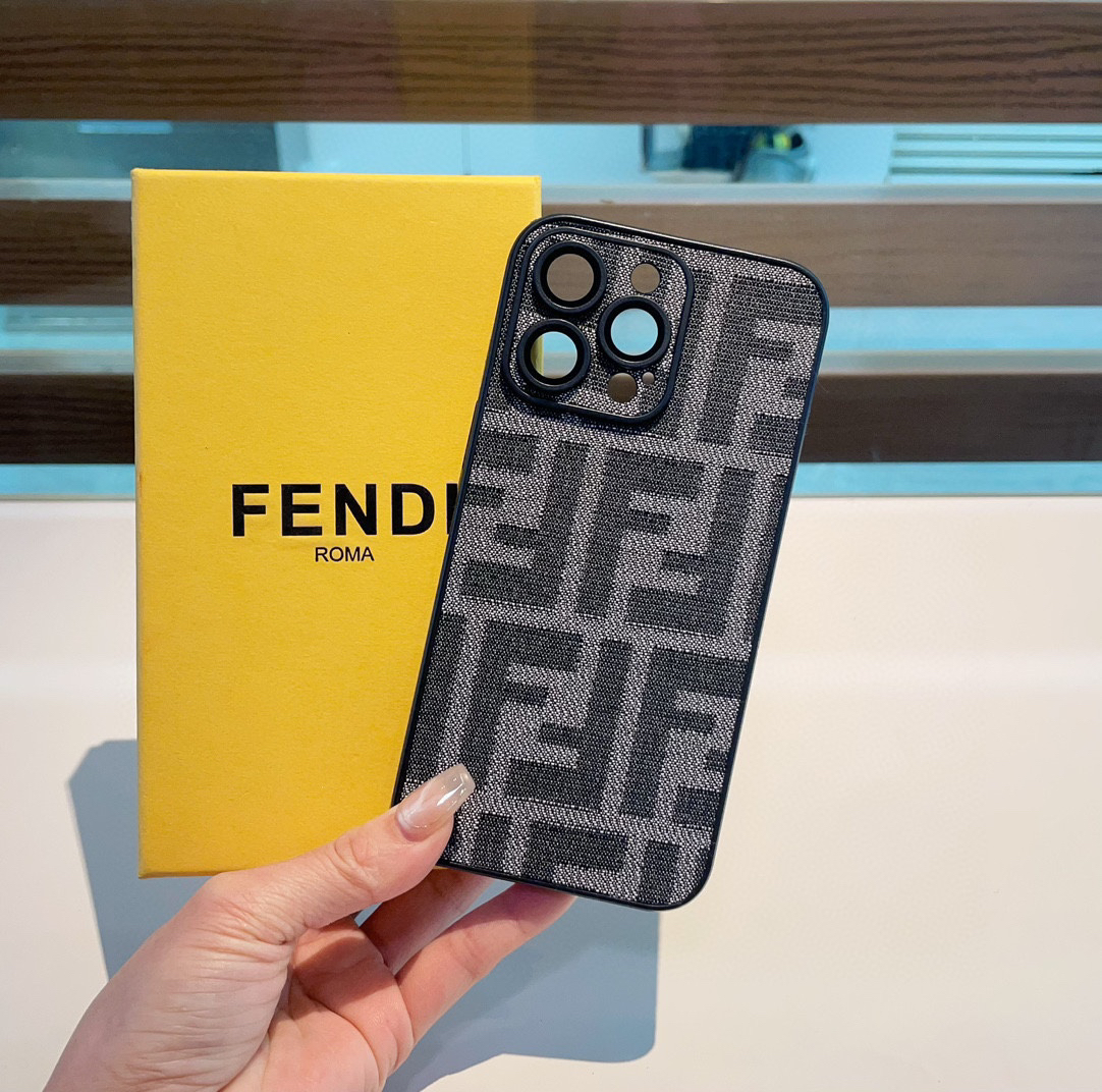 Fendi Logo Phone Case - Image 1