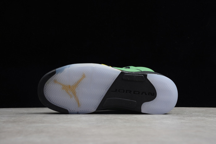 Air Jordan 5 Oregon Ducks CK6631-307 - Image 4