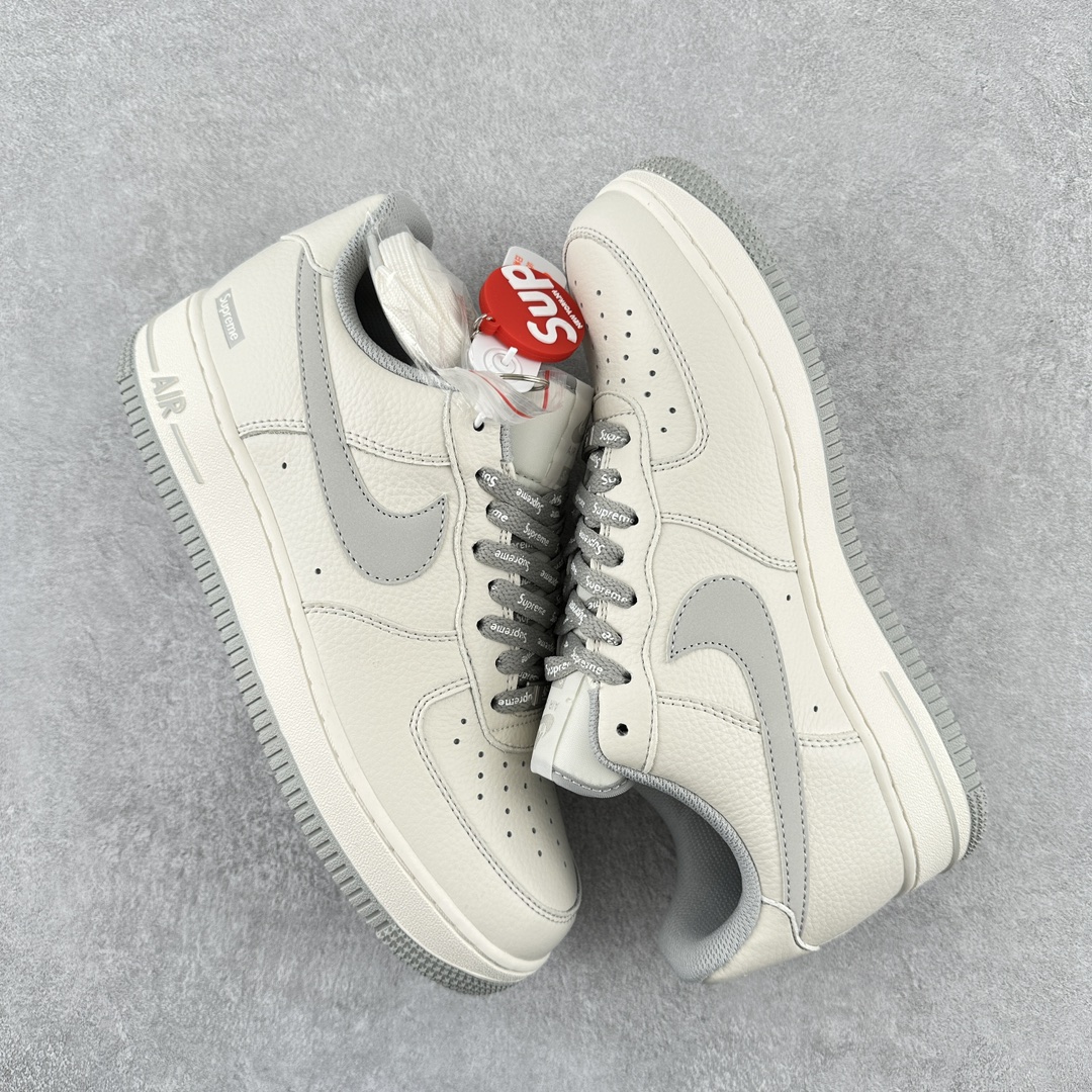 Nike Air Force Biege Grey - Image 2
