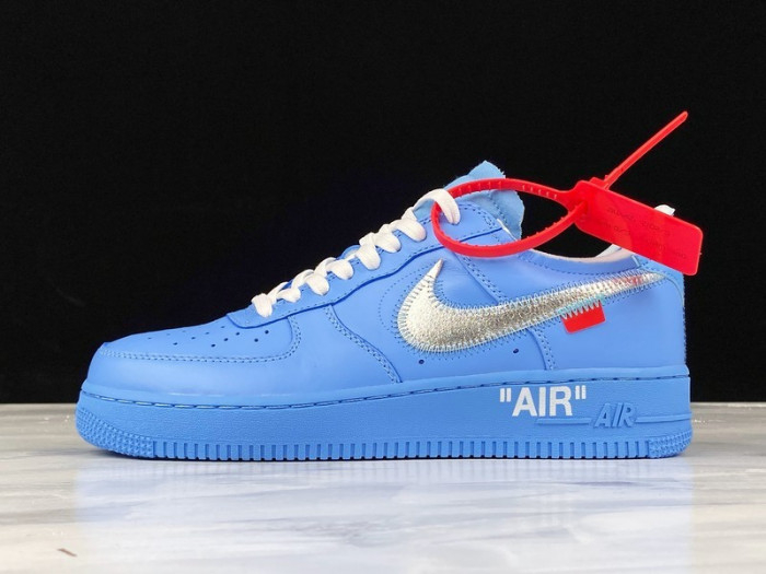 Off-White Nike Air Force 1 MCA Blue CI1173-400 - Image 10