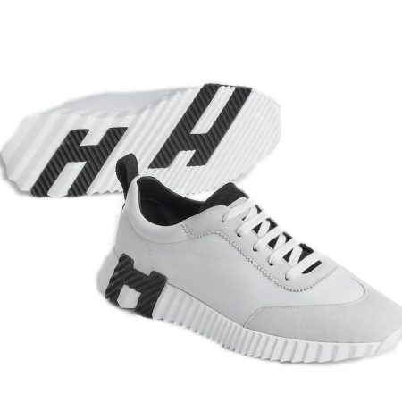 Hermes-trainers 2024 giga Leather low trainers - Image 1