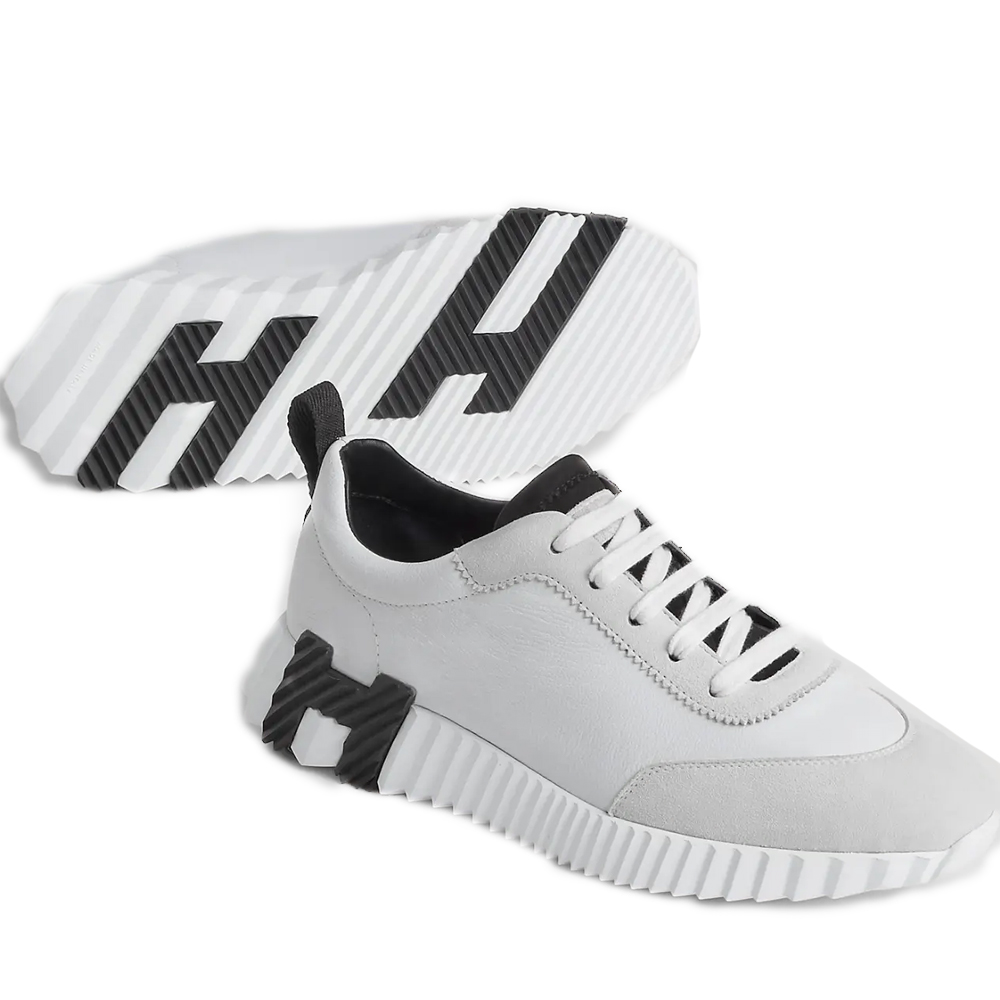 Hermes-trainers 2024 giga Leather low trainers - Image 1