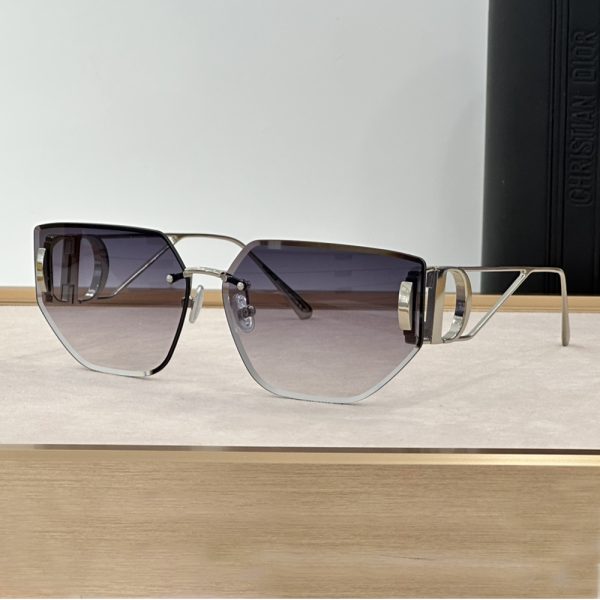 Dior Hollow Design Frame Sunglasses Top Quality