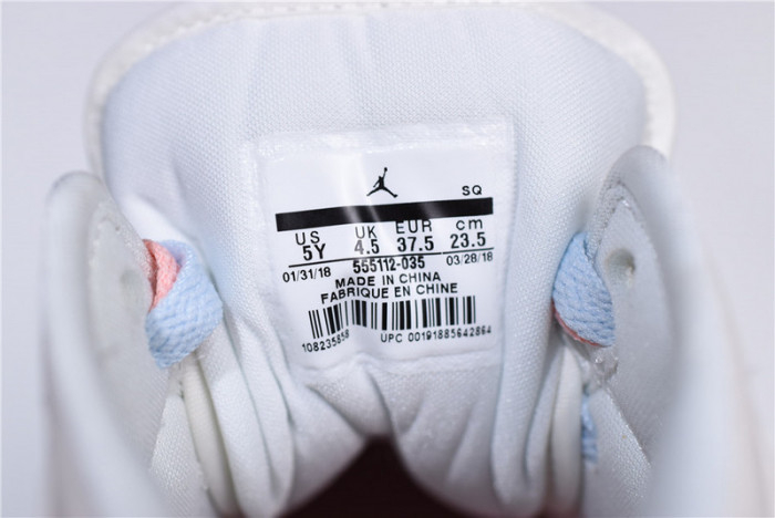 Nike Air Jordan 1 Retro High Soh Womens four Lace Options 555112 -035 - Image 9