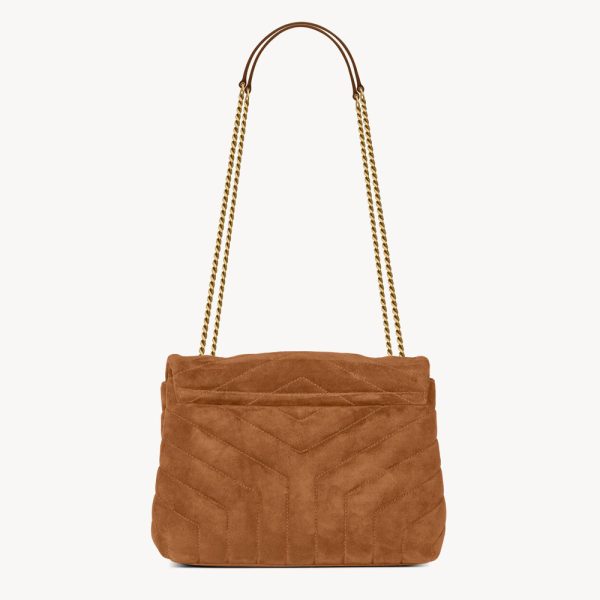 YSL LouLou Quilted Suede Bag