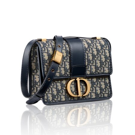 DIOR Oblique 30 Montaigne Flap Bag - Image 1