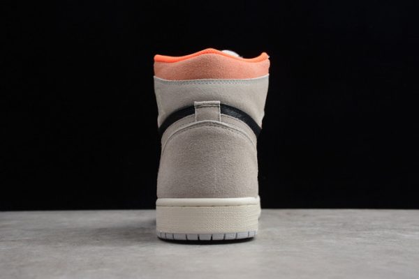 Air Jordan 1 Neutral Grey Hyper Crimson 555088-018