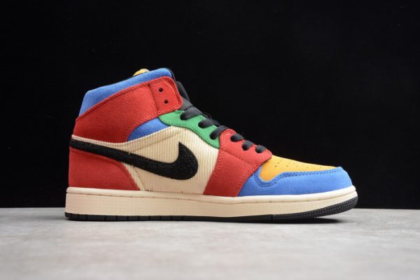 Air Jordan 1 Mid Blue The Great CU2805-100