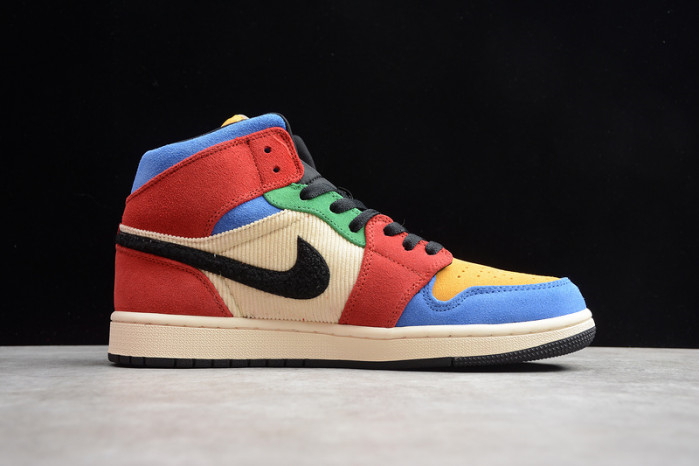 Air Jordan 1 Mid Blue The Great CU2805-100 - Image 5