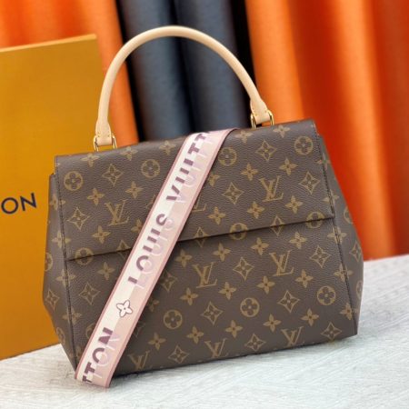 LV Cluny Leather Shoulder Crossbody Bag M46055&M46054 - Image 8