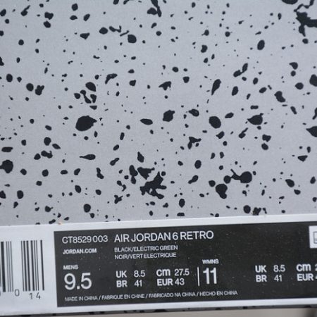 Air Jordan 6 Electric Green CT8529-003 - Image 14
