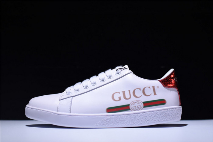 Gucci Ace EMBROIDERED LOW-TOP SNEAKER WITH LOGO - Image 2