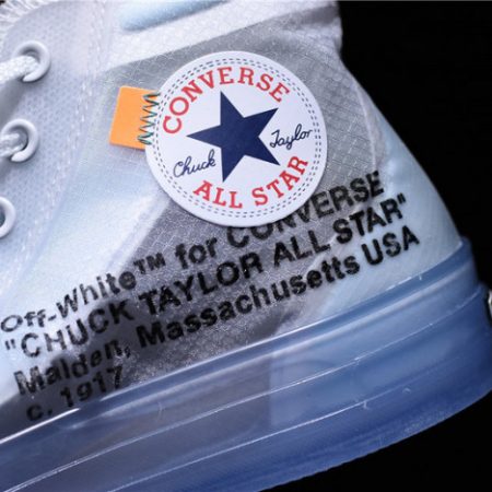 OFF-WHITE x Converse Chuck Taylor All Star 1970s White 162204C - Image 3