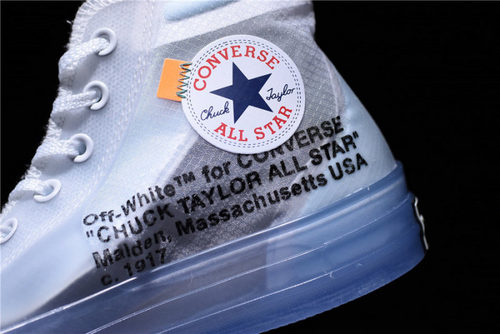 OFF-WHITE x Converse Chuck Taylor All Star 1970s White 162204C - Image 3