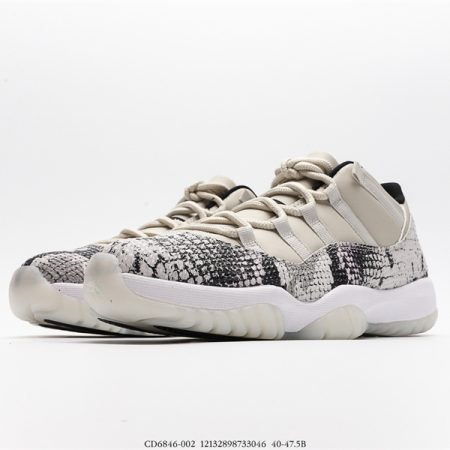 Jordan 11 Retro Low Snake Light Bone CD6847-002 - Image 6